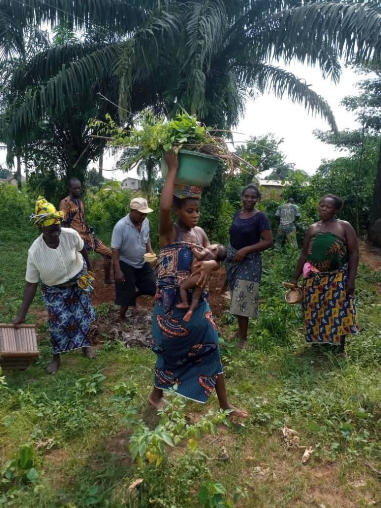 TRADITION FAMILLE ENFANT INITIATION Agriculture DAHOMEY