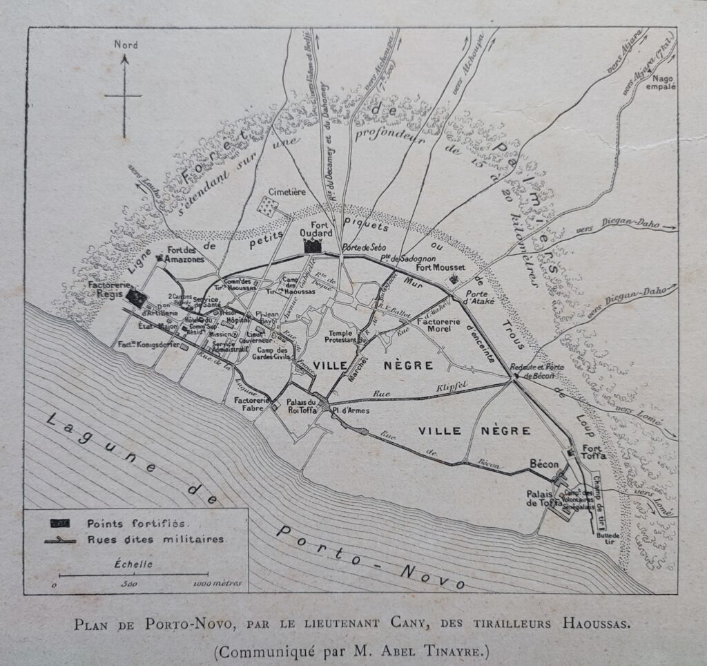 Hiérarchie villes comptoirs Dahomey : métis Agouda, coalition Porto-Belge 